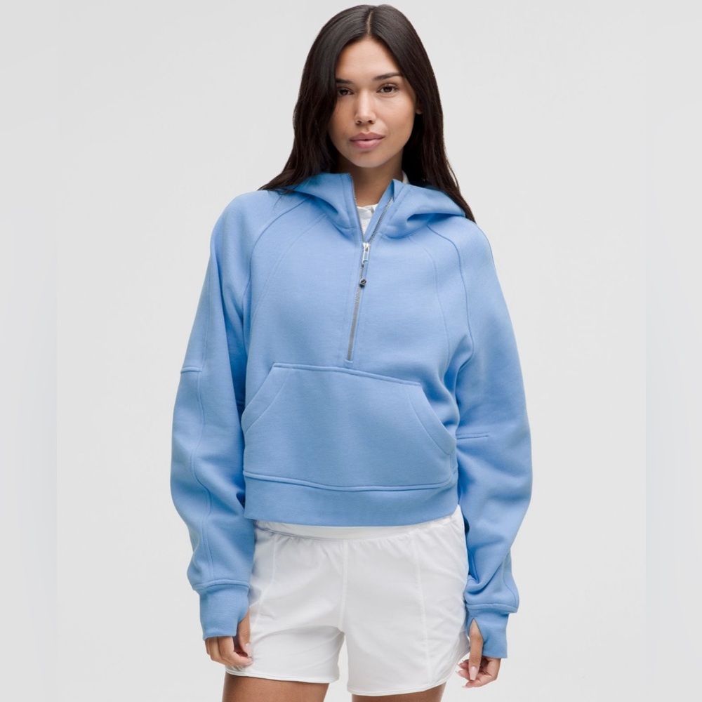 Scuba Oversized Half-Zip Hoodie